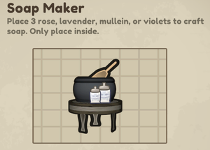 Soap Maker Craft Menu.png